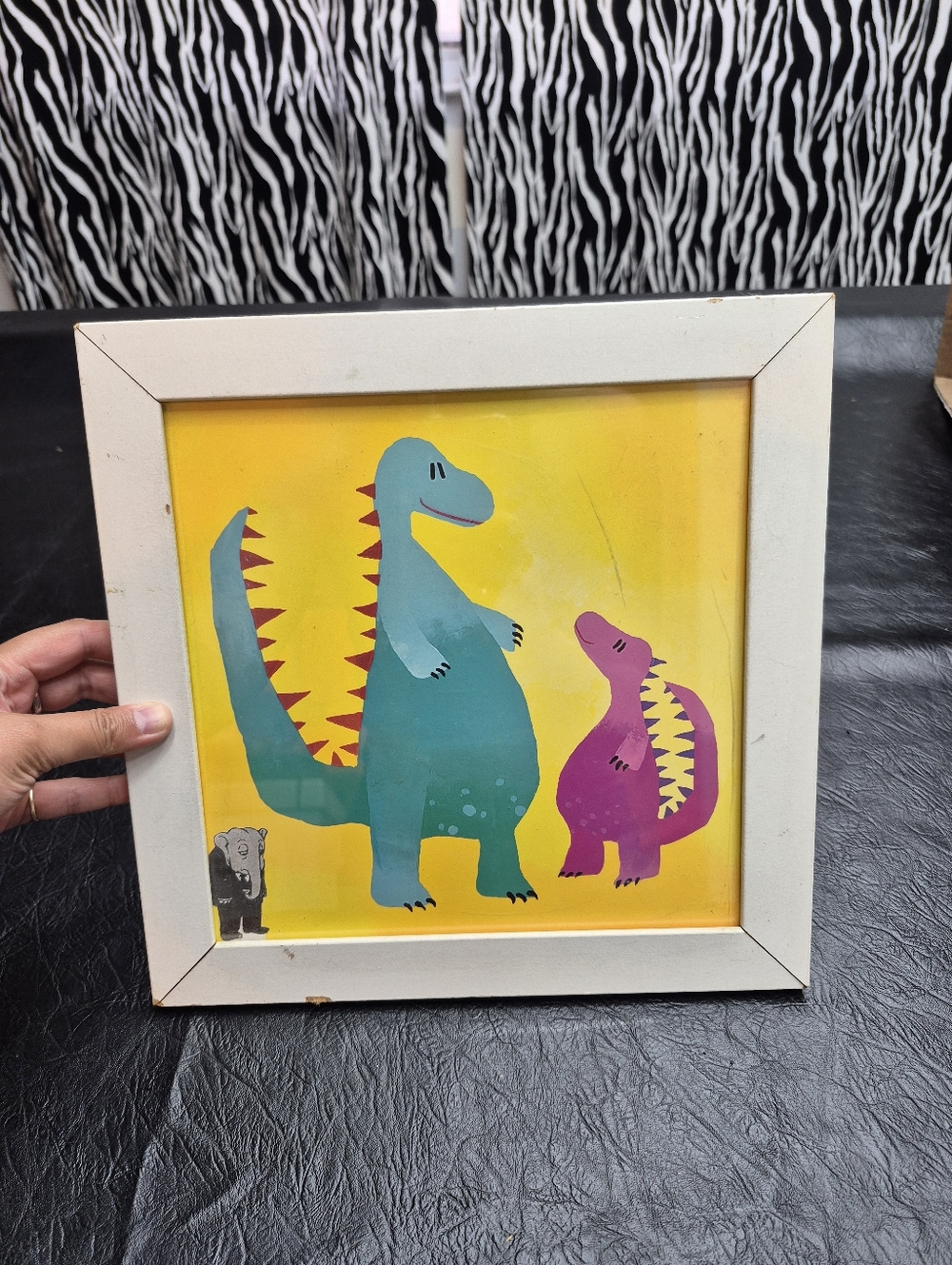 Framed Dinosaur Print